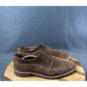 Modern Allen Edmonds Winstonmok Brown Suede 13D Dainite Sole Nice!